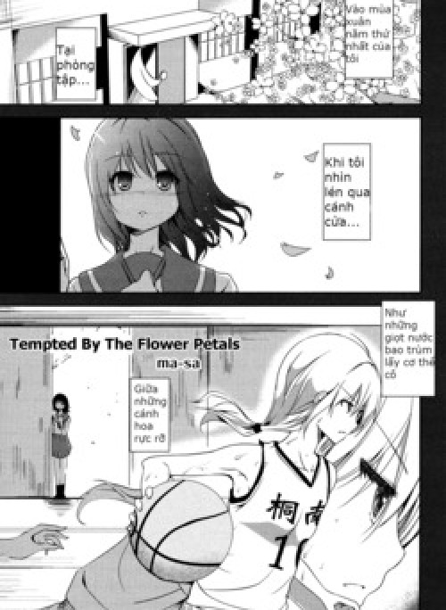 Tempted by flower petals